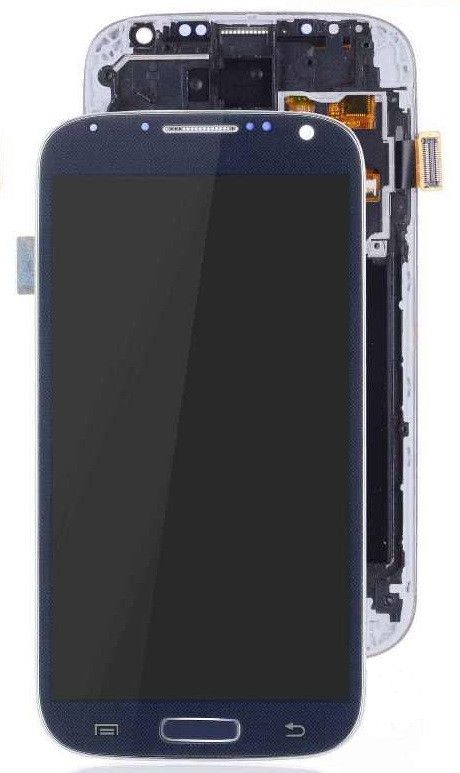 Дисплей (LCD) Samsung i9300 с сенсором синий TFT + рамка