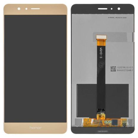 Дисплей (LCD) Huawei Honor V8 с сенсором золотой