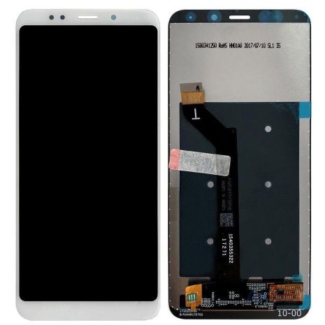 Дисплей (LCD) сенсора Xiaomi Redmi 5 білий