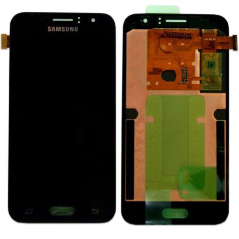 Дисплей (LCD) Samsung GH97-18224C J120H Galaxy J1 (2016) с сенсором чёрный сервисный