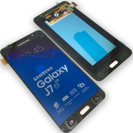 Дисплей (LCD) Samsung GH97-18855B J710 Galaxy J7 (2016) с сенсором черный сервисный