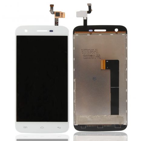 Дисплей (LCD) Doogee F3 с сенсором белый