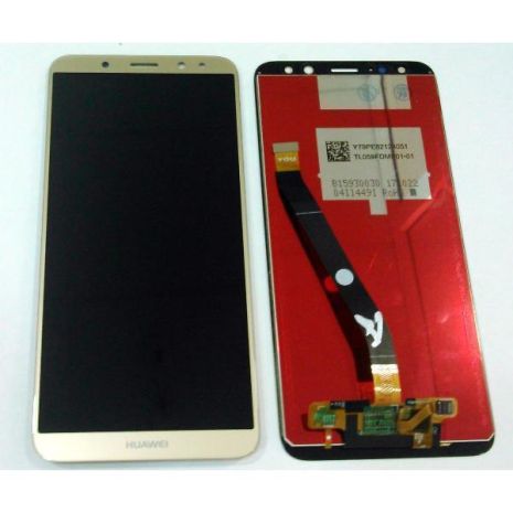 Дисплей (LCD) Huawei Mate 10 Lite (RNE-L01/ RNE-L21) с сенсором золотой