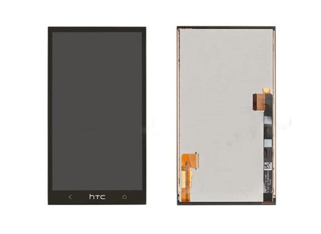 Дисплей (LCD) HTC 801e One M7/ 801n с сенсором черный