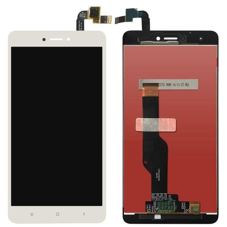 Дисплей (LCD) Xiaomi Redmi Note 4X із сенсором білий