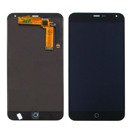 Дисплей (LCD) Meizu M1 Note с сенсором чёрный