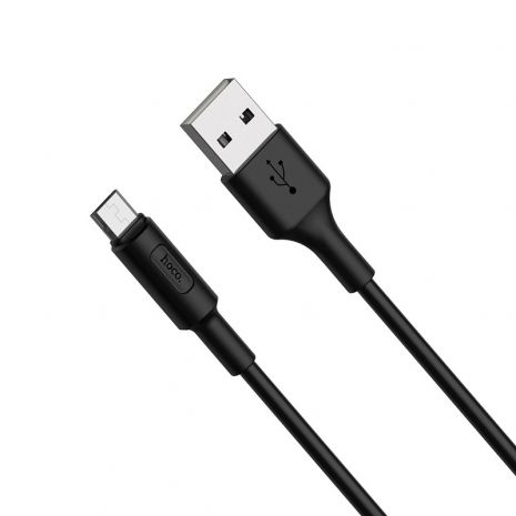 Кабель Hoco X25 USB to MicroUSB 1m чорний