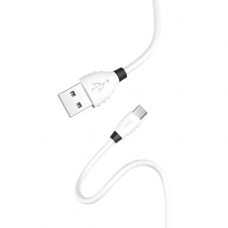 Кабель Hoco X27 USB to Type-C 1.2m білий