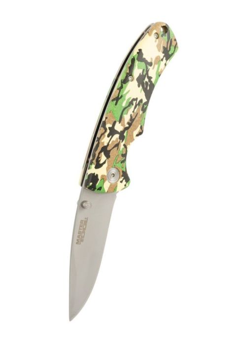 Нож складной "SANDVIK" 200х35х18 мм нержавеющее лезвие рукоятка ABS пластик MASTERTOOL 79-0120