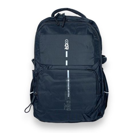 Рюкзак міський SHBO-R 30 л, два відділення, фронтальні кишені, бічні кишені, розмір 49*33*17см, чорний