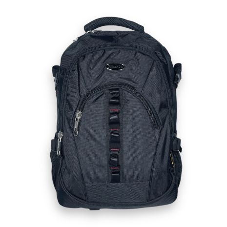Рюкзак міський Gorangd, 20 л, 2 відділення, фронтальні кишені, бічні кишені, розмір 46*30*15см, чорний