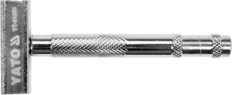 Брусок алмазний для вирівнювання абразивних дисків: 45.5 х 13 мм, металева ручка Yato YT-61395