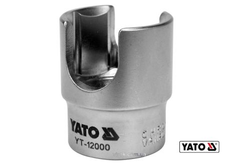 Головка торцевая для топливного фильтра 1/2" М27 мм Cr-V Yato YT-12000