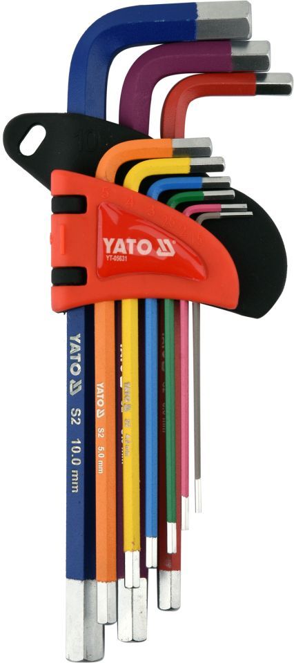 Набор разноцветных шестигранников Yato YT-05631