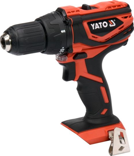 Шуруповерт-дриль акумуляторний 18 В 42 Нм (без акумулятора та зарядного пристрою) Yato YT-82783
