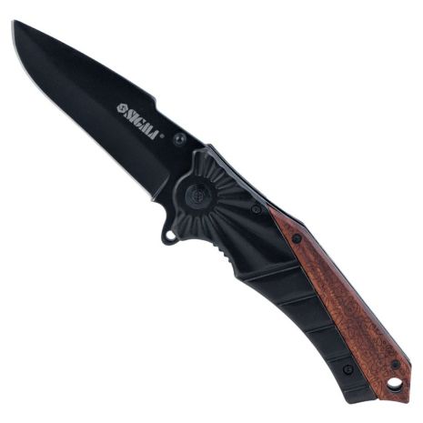Нож раскладной 120мм (рукоятка комбинированная, металл-дерево) SIGMA 4375801