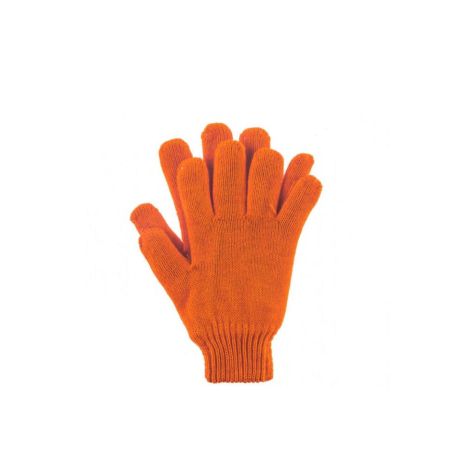 Перчатки трикотажные без точечного ПВХ покрытия р10 Универсал (оранжевые) SIGMA 9441441