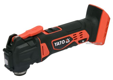 Многофункциональный инструмент аккумуляторный Li-Ion 18 В 18000 об/мин (без аккумулятора и зарядного устройства) Yato YT-82819