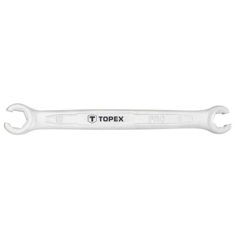 Ключ разрезной двухсторонний 8х10 мм, сталь CrV Topex 35D596