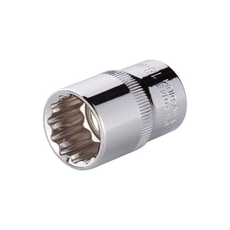 Головка двенадцатигранная, 1/2", 18 мм INTERTOOL ET-0218