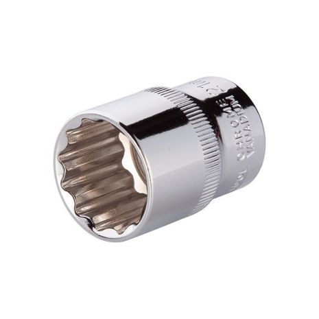 Головка дванадцятигранна, 1/2", 21 мм INTERTOOL ET-0221