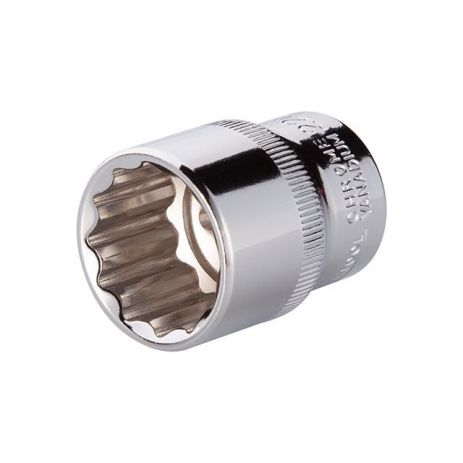 Головка двенадцатигранная, 1/2", 22 мм INTERTOOL ET-0222