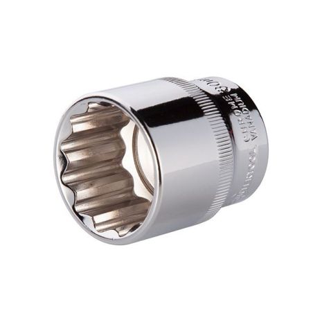 Головка дванадцятигранна, 1/2", 30 мм INTERTOOL ET-0230