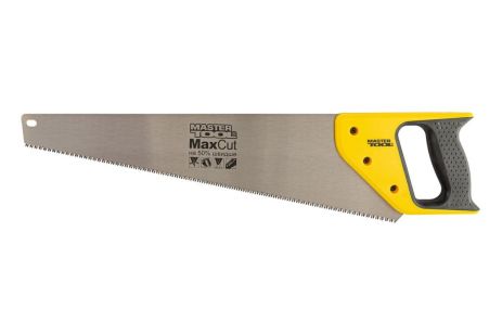 Ножівка столярна 9TPI MAX CUT 450 мм загартований зуб 3D заточування поліроване MASTERTOOL 14-2845