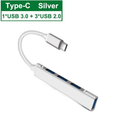 Хаб-адаптер USB 3.0 на Type C