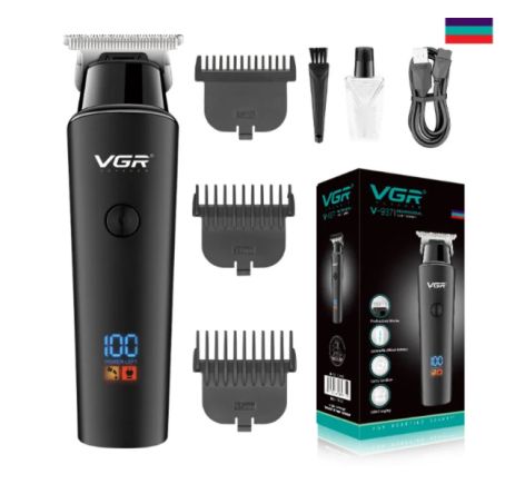 Тример для бороди та вусів VGR V-937, професійний тример для стриження волосся.