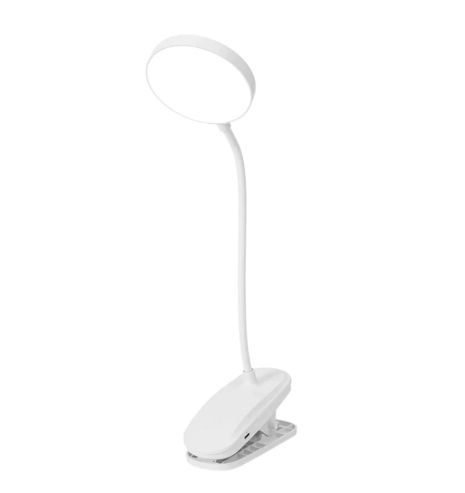 Настільна лампа Desk Lamp USB White Акумулятор 1200 мА·год