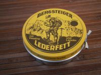 Крем для взуття чорний HeySport Bergsteiger-Leather-Grease black 100 ml
