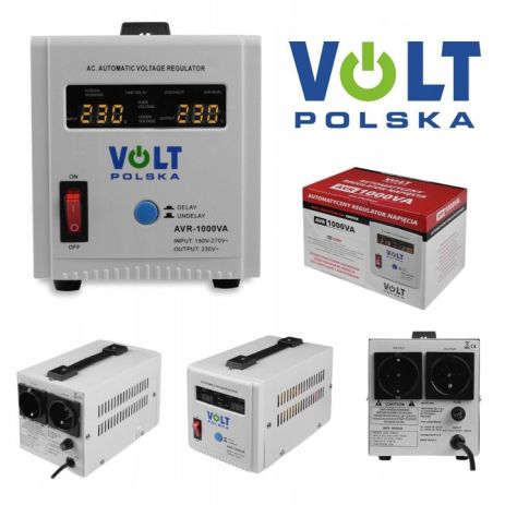 Стабилизатор напряжения Volt Polska AVR 1000 VA