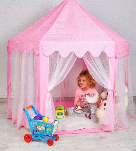 Детская игровая палатка домик Kruzzel 135х135х140 см