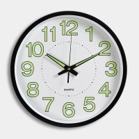 Фосфорные настенные часы Светящиеся (30 см) Timelike™ Ph-01-S черные