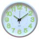 Фосфорний настінний годинник Світиться (30 см) Timelike™ Ph-01-S сріблястий