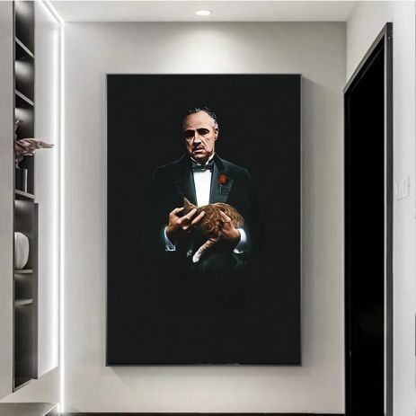Картина на холсте "Дон Карлионе" печать 50х70см