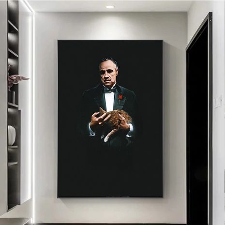 Картина на холсте "Дон Карлионе" печать 40х40см