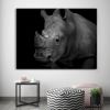 Картина на холсте "Носорог" печать 90х140см