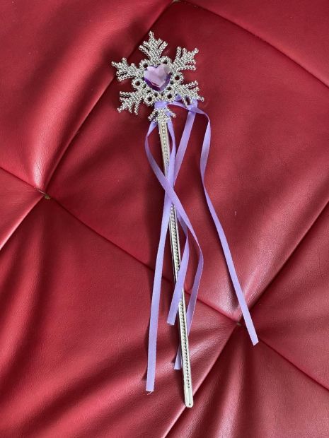 Волшебная палочка Снежинка Фиолетовая