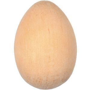 Яйце дерев'яне 6 см Куряче