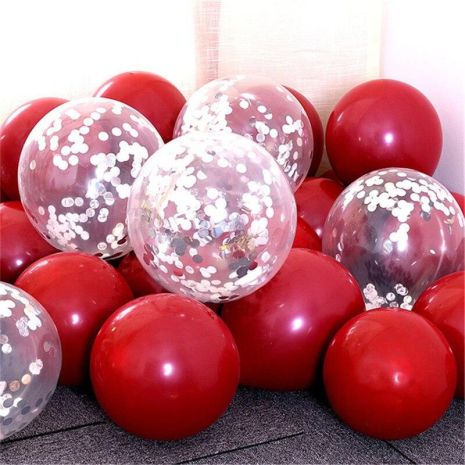 Набор шариков «PARTY BALLOON» 10 шт красные