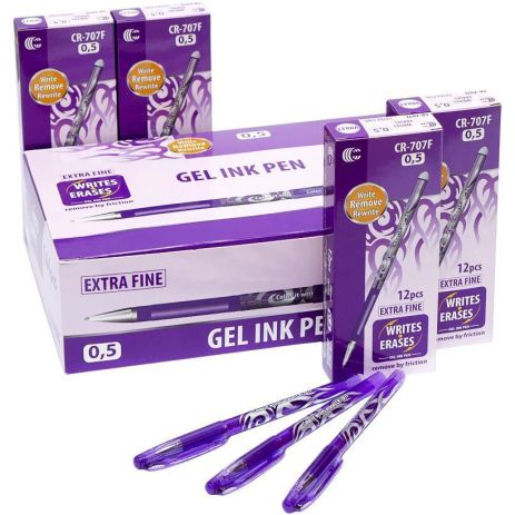 Ручка «ПИШЕ-ПРАЄ» фіолетова