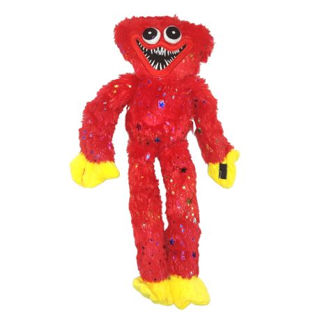 Мягкая игрушка Хаги Ваги 40 см Красный с блестками