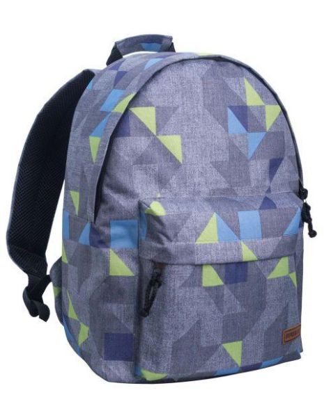 Рюкзак міський модель: City колір: трикутники кольорові