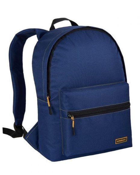 Рюкзак міський модель: City EKO колір: темно-синій (жовта строчка)