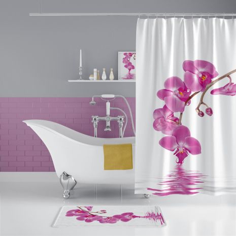 Штора для ванної Orchid Tropichome 180x200 cм