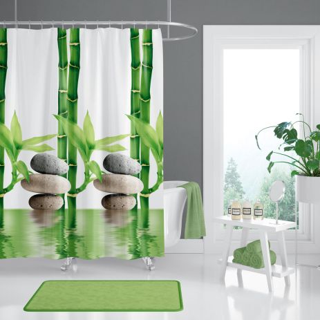Штора для ванної Bamboo 180x200 см Tropik