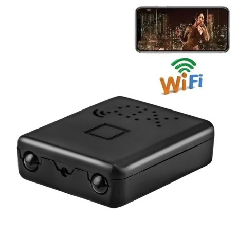 Міні камера wifi з підсвічуванням та записом з роздільною здатністю 640х480 Nectronix XD640, додаток iWFCam
