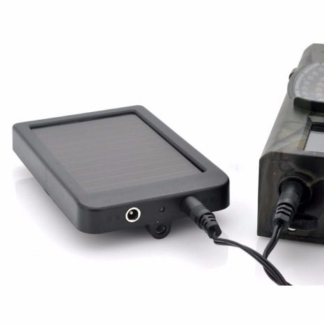 Сонячна зарядка з акумулятором для фотопасток і мисливських камер Suntek HC-300, HC-500 та інших, з напругою 9 Вольт